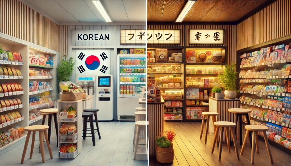🏪 한국과 일본 편의점 문화 비교 4가지 🏪 한국과 일본 편의점 문화 비교 4가지